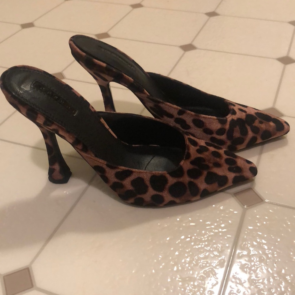 Topshop heeled mule, size 8.5.